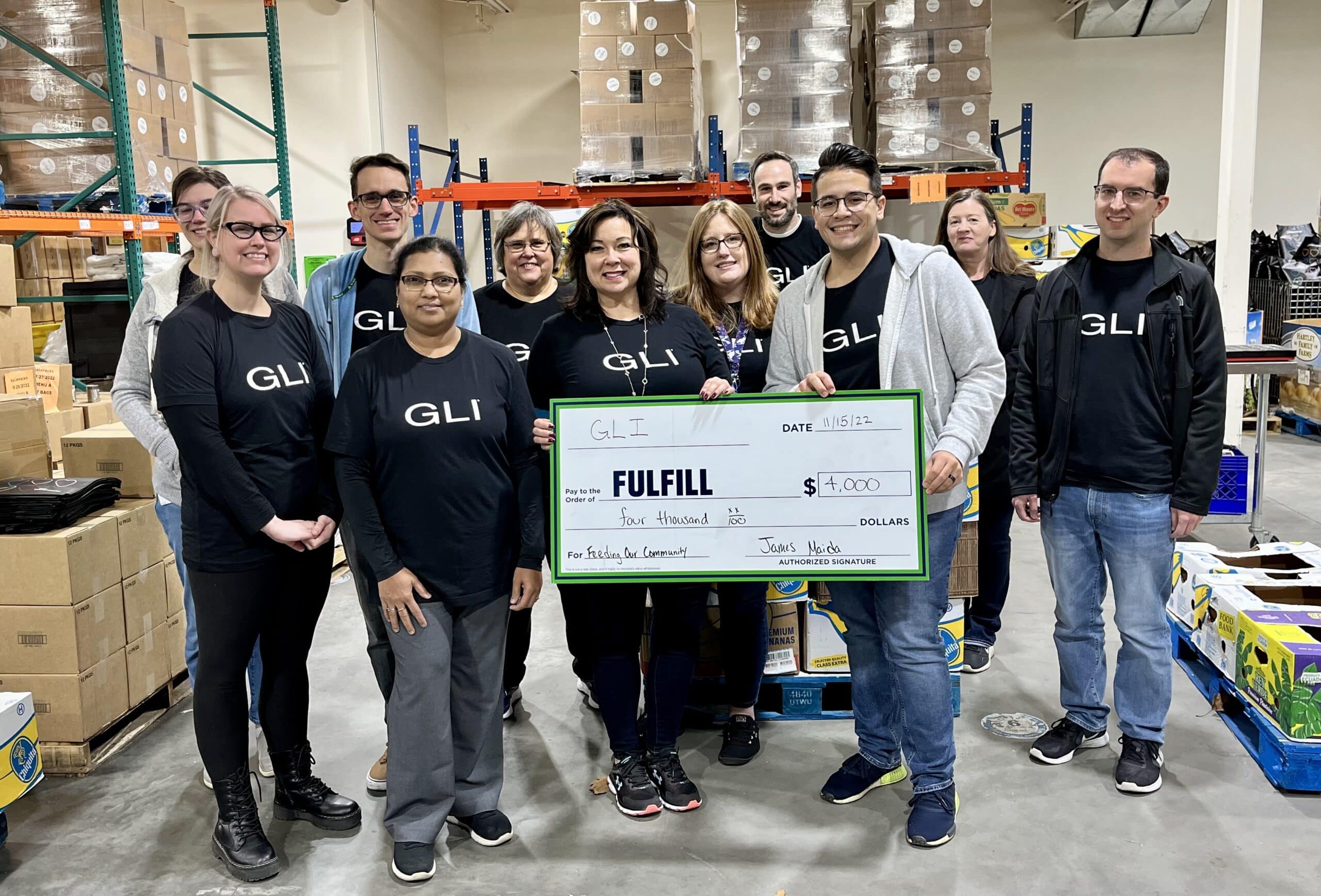 FULFUILL Food Bank Donation 2022